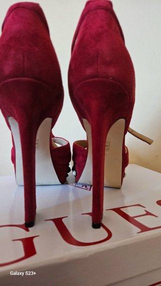 Sandalias Guess Rojas Tacon
