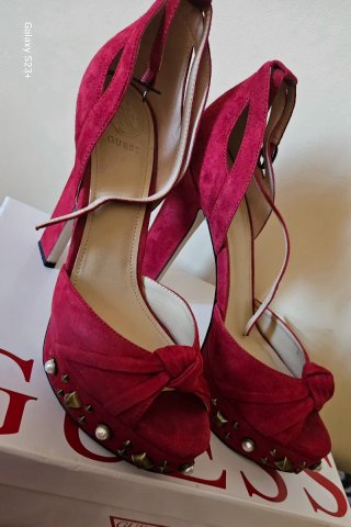 Sandalias Guess Rojas Tacon