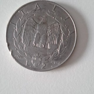 Moneta 2 lire Italia 1940