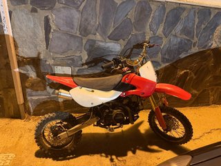 Pit Bike IMR 140cc Roja y Blanca