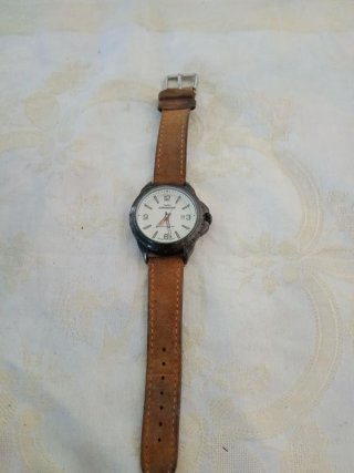 Orologio Timex Expedition Uomo Marrone Bianco