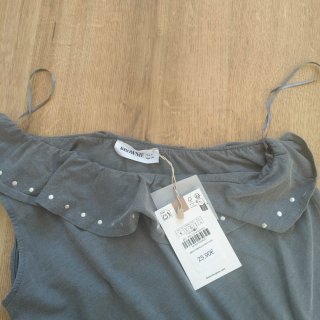 Camiseta Brownie Talla S Volante Sin estrenar