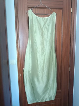 Vestido fiesta verde Purificación García