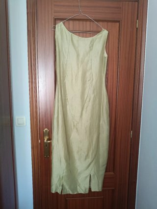 Vestido fiesta verde Purificación García