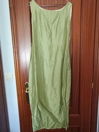 Vestido fiesta verde Purificación García
