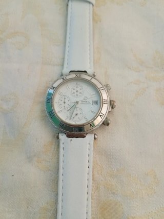 Orologio Breil Chronograph Donna Bianco Argento