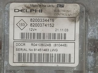 CENTRALITA MOTOR UCE RENAULT MEGANE II CLASSIC BERLINA Dynamique
