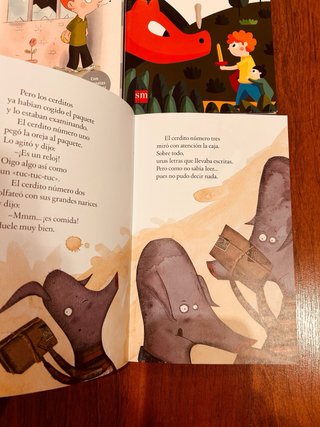 Pack 4 libros El Barco de Vapor SM 6-9 años