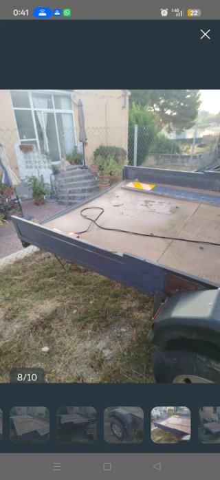 Remolque plataforma