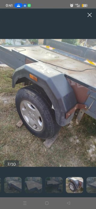 Remolque plataforma