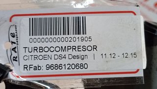 TURBOCOMPRESOR CITROEN DS4 Design