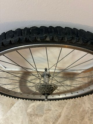 Rueda trasera 26" MTB 6V