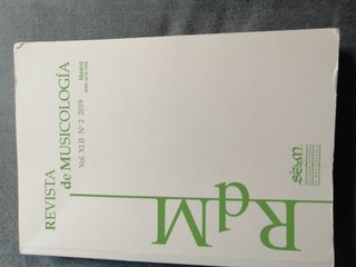 Revista de Musicología Vol XLII N°2 2019
