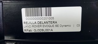 REJILLA DELANTERA LAND ROVER EVOQUE SE Dynamic