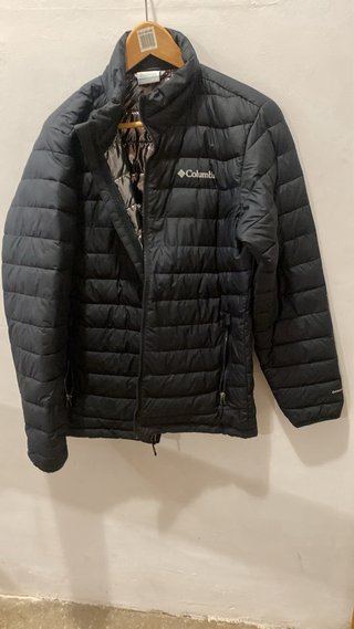 Chaqueta plumífero Columbia Negra