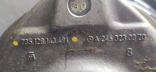 AMORTIGUADOR DELANTERO DERECHO MERCEDES-BENZ CLASE B (W246) B 180 CDI BE (246.200)