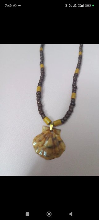 Collar concha marina