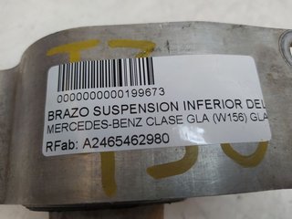 BRAZO SUSPENSION INFERIOR DELANTERO IZQUIERDO MERCEDES-BENZ CLASE GLA (W156) GLA 180 (156.942)