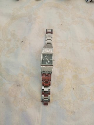 Orologio s.Oliver donna argento e nero