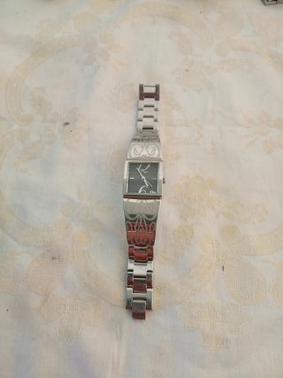 Orologio s.Oliver donna argento e nero
