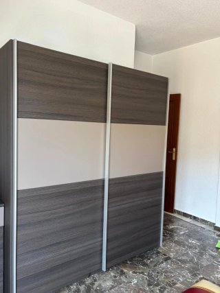 Dormitorio completo matrimonio 150  Armario mesita