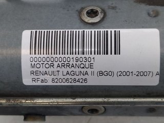 MOTOR ARRANQUE RENAULT LAGUNA II (BG0) Authentique