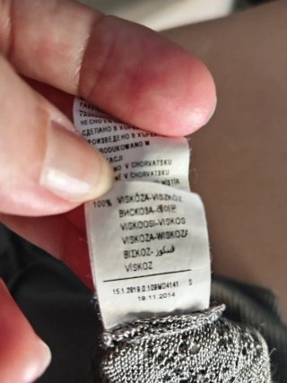 Maglia Benetton viscosa grigia taglia S