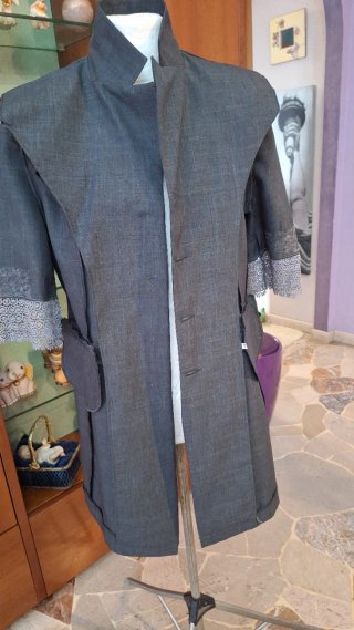 Completo elegante grigio taglia 44