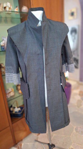 Completo elegante grigio taglia 44