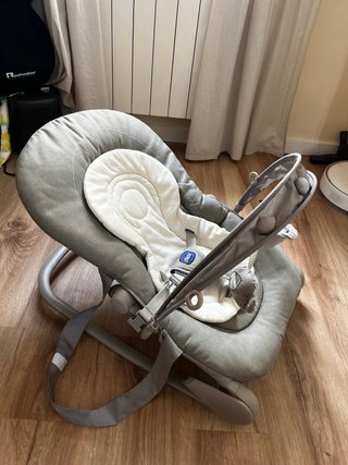 Hamaca Bebé Chicco Hoopla Evolutiva Gris