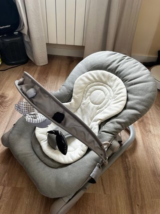Hamaca Bebé Chicco Hoopla Evolutiva Gris