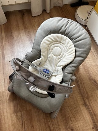Hamaca Bebé Chicco Hoopla Evolutiva Gris
