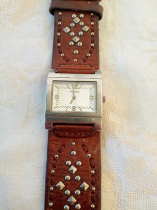 Orologio Fossil donna cinturino in pelle