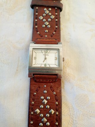 Orologio Fossil donna cinturino in pelle