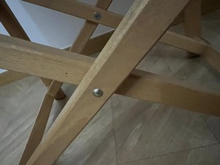 Mesa plegable madera Haya maciza