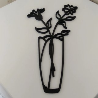 Mensola Decorativa con Vasi