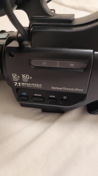 Cámara Sony HD con bolsa