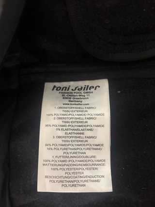 Chaqueta de esquí Toni Sailer mujer morada