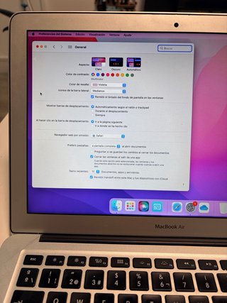 MacBook Air 2018 Plata