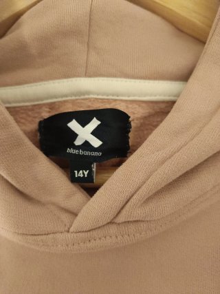 Sudadera Blue Banana Rosa Talla 14