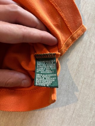Polo Ralph Lauren arancione taglia M