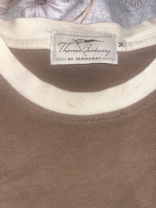 Camiseta Burberry Vintage Talla Única