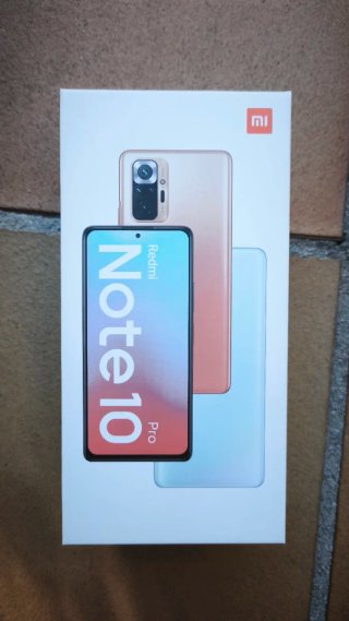Xiaomi Redmi Note 10 Pro + caja y cargador