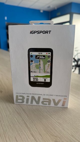 Ciclocomputador iGPSPORT Binavi Gris