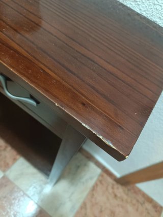 Mueble de entrada de madera
