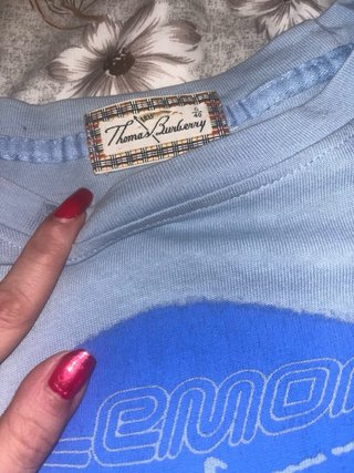 Camiseta Burberry 90s