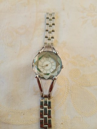Orologio donna con quadrante verde e cinturino arg