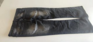 Jeans Bershka grigi effetto used