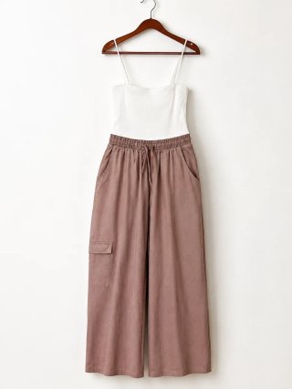 Vestido Zara Top Blanco y falda Marrón