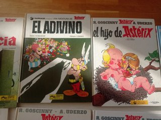 Lote 10 libros Asterix